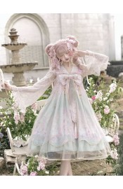 Twinkle Wink Moon Over The Sea 2.0 Sakura Snow JSK and FS(Reservation/3 Colours/Full Payment Without Shipping)